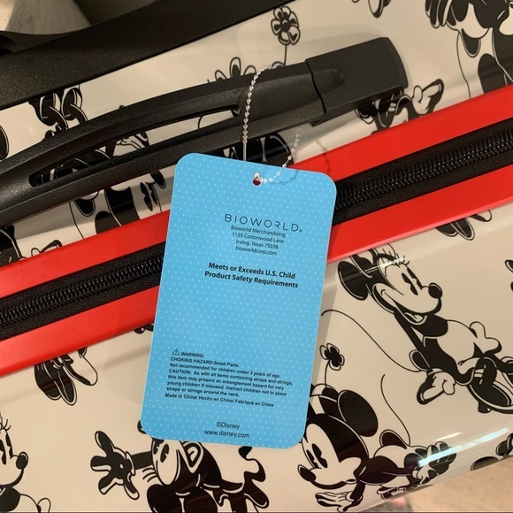 Disney Minnie Mouse Collection Suitcase, Luggage, Travel Bag - 21” - Picture 6 of 6